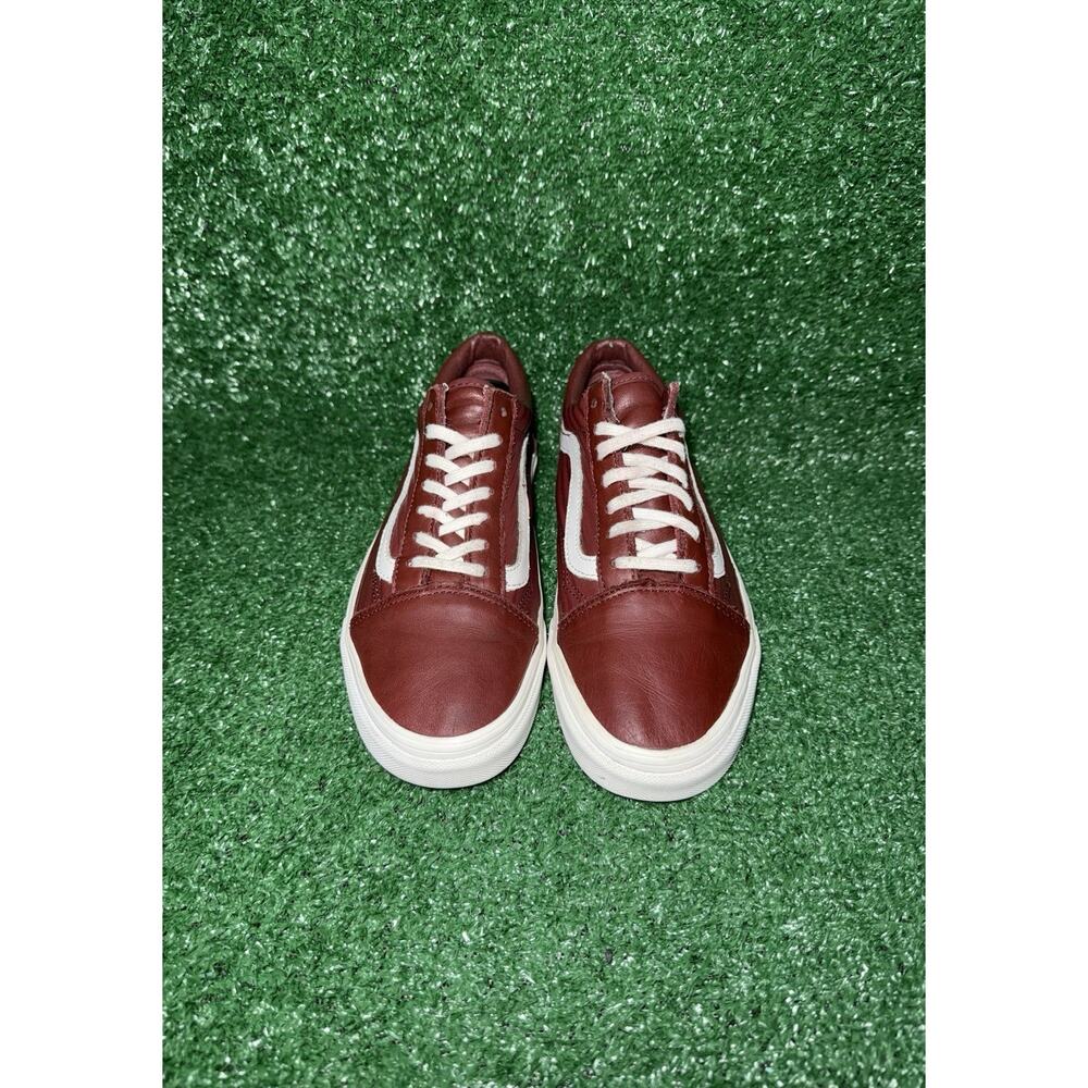 VANS Women's‎ Old Skool Purple Embossed Leather Skate Shoes Sneakers Size 7.5 - Picture 5 of 9